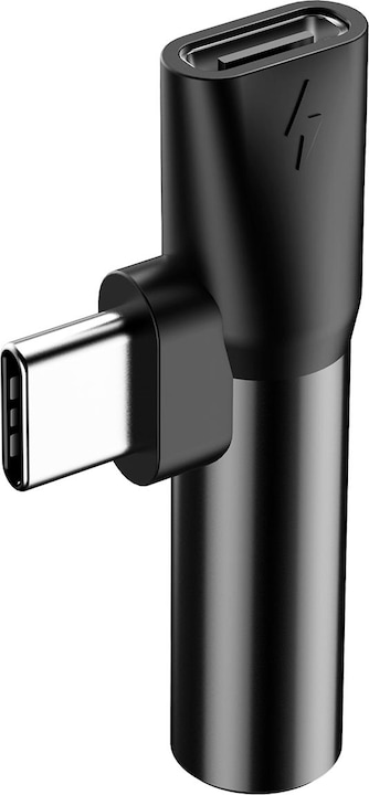 Actual product image Baseus 2in1 USB Type-C Adapter (USB Type C, 3.5mm jack, USB Type C)