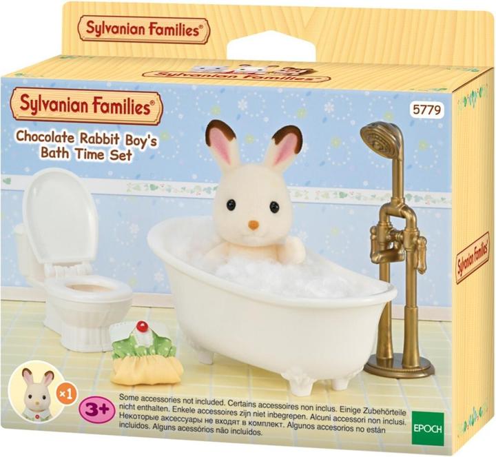 Immagine prodotto Sylvanian Families Set da Bagno di Bebè Coniglio Cioccolato