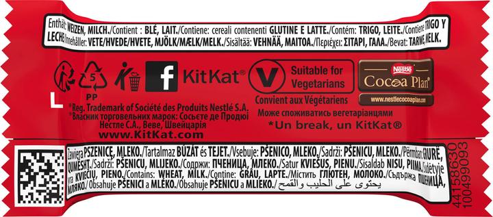 Actual product image Kitkat Mini Milk Chocolate Bars (217 g)