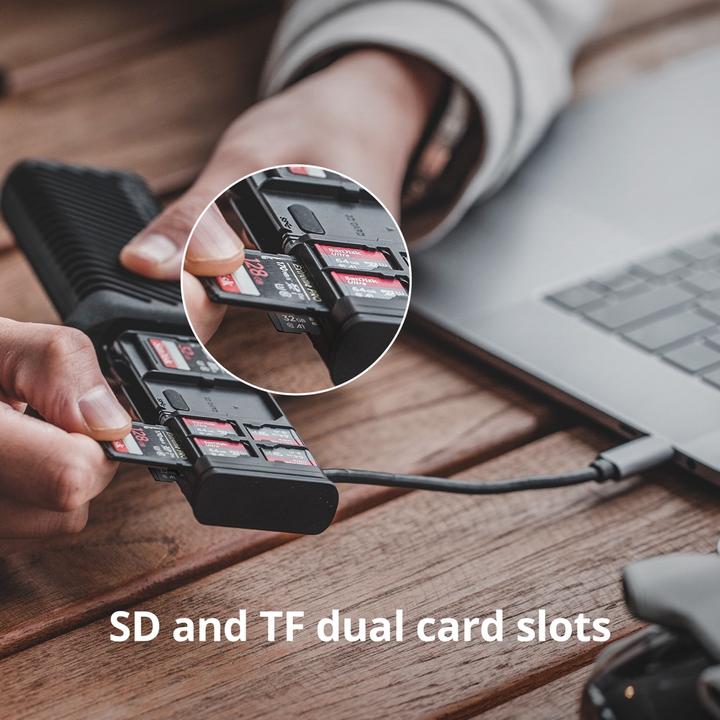 Image du produit Pgytech Étui pour lecteur de cartes haute vitesse CreateMate (USB-C)