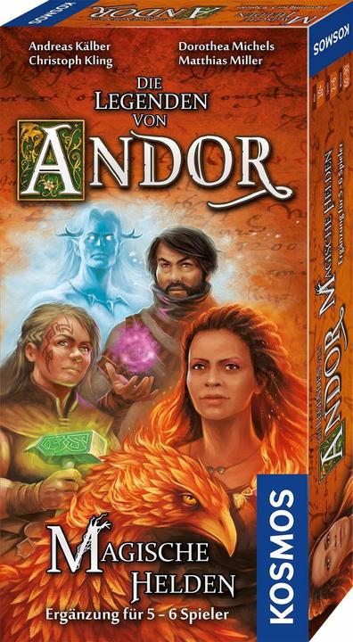 Productafbeelding Kosmos FKS6821490 - Magische Helden: De Legenden van Andor, 5-6 spelers, vanaf 10 jaar (NL uitbreiding) (Duits, 2 - 6 Spelers)