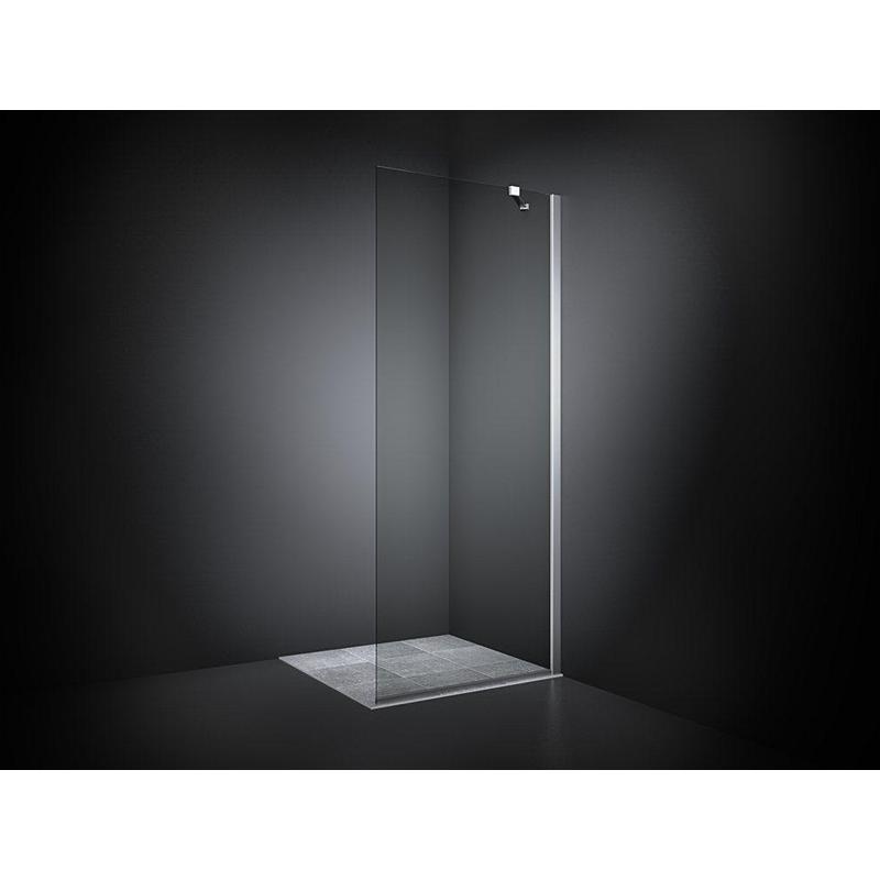 Dansani, Duschkabine + Duschwand, Match D-Fast Wand 87-89 cm satiniert/klar