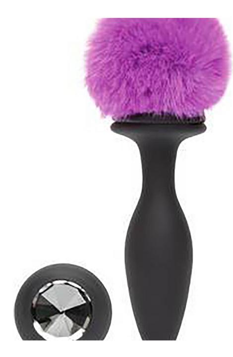 Immagine prodotto Happy Rabbit Plug anale vibrante ricaricabile medio nero/viola