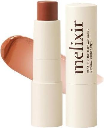 Actual product image Melixir Vegan Lip Butter #12 Caramel Tinted 0.13oz (Lip balm)