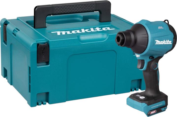 Produktbild Makita AS 001 GZ01 Akku Gebläse 40 V max. Brushless + Makpac - ohne Akku, ohne Ladegerät (Akkubetrieb, Laubbläser)