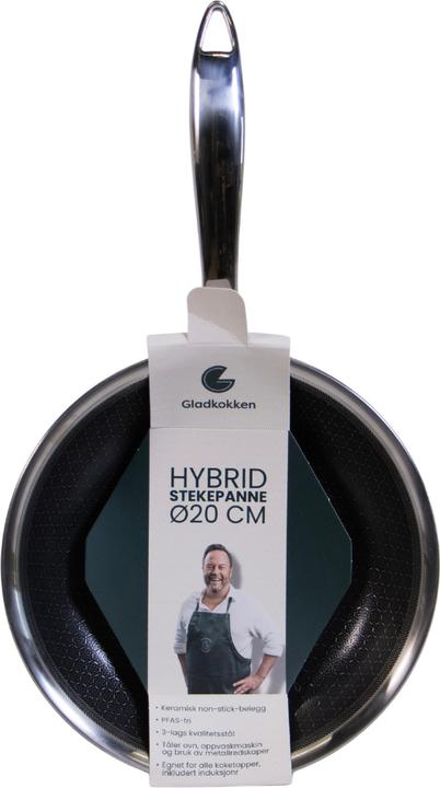 Immagine prodotto Gladkokken - Hybrid frypan - 20 cm (Padella per friggere)