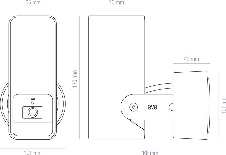 Produktbild Eve Outdoor Cam (1920 x 1080 Pixels)