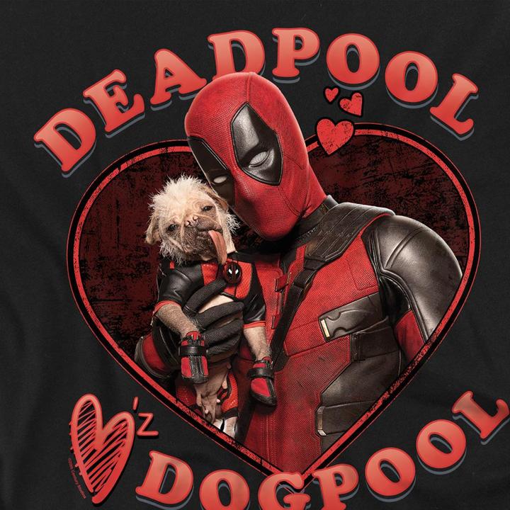 Produktbild Deadpool & Wolverine Wade Loves Dogpool TShirt (S)