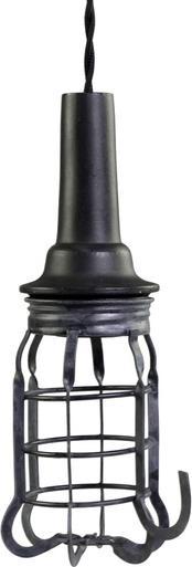 Chic Antique Factory Arbeitslampe m. Netz handgemacht (E14)