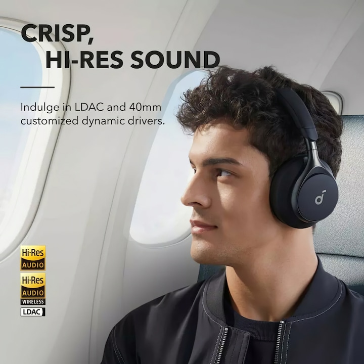 Actual product image soundcore Space One (ANC, 40 h, Cable, Wireless)