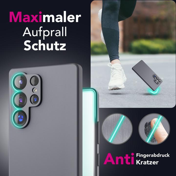 Produktbild Nalia Phoenix - Abwischbare Flüssigsilikon Hülle - Easy Clean Liquid Silicone Cover (Samsung Galaxy S25 Ultra)