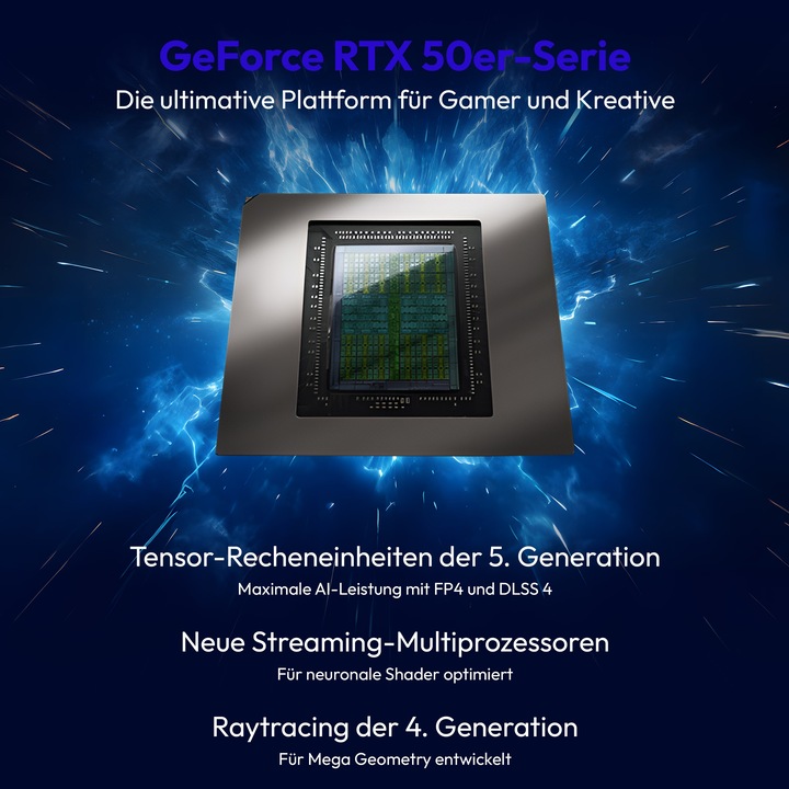 Produktbild Erazer Hunter X30 MD35466 (Intel Core Ultra 7 265KF, 32 GB, 2000 GB, GeForce RTX 5080)