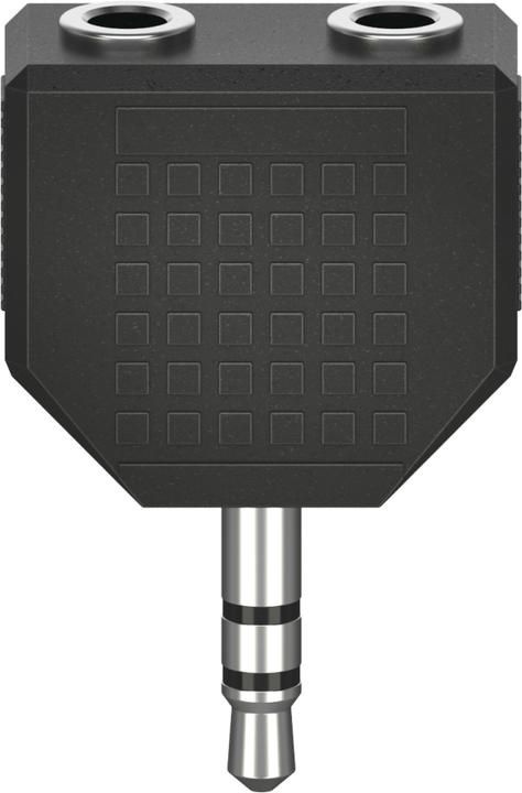 Immagine prodotto Hama Adattatore audio, spina jack 3,5 mm - 2x spina jack 3,5 mm, stereo