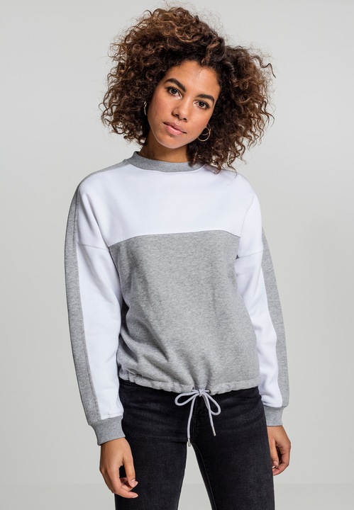 Immagine prodotto Urban Classics Girocollo donna oversize a 2 toni a strisce (XS)
