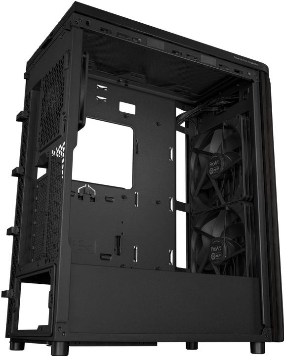 Actual product image ASUS Case PROART PA401 WOOD TG PWM BLACK (ATX)