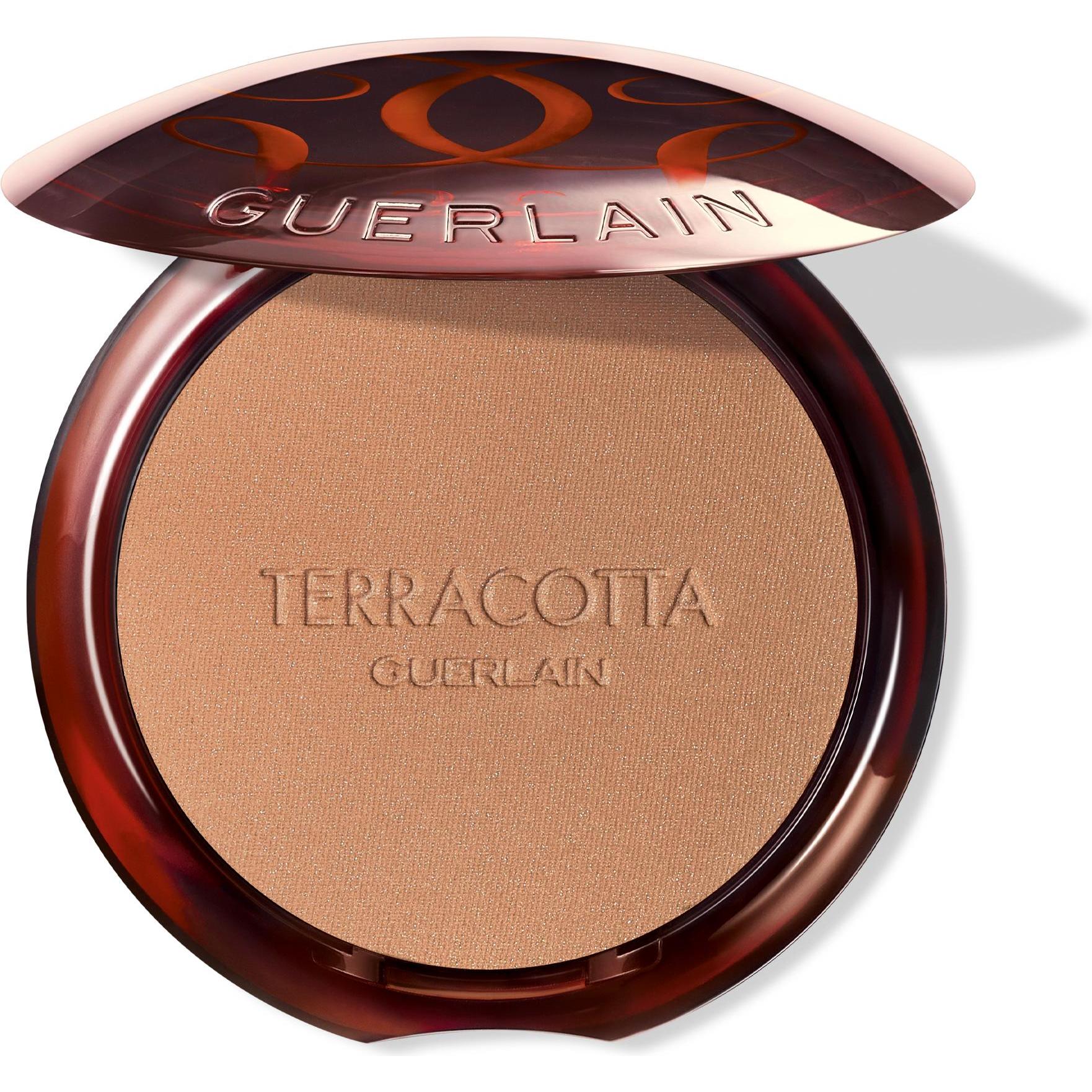 Guerlain, Highlighter + Bronzer, Terracotta Original Powder 05 10 g (05 Deep Warm, Bronzer, 8.50 g)