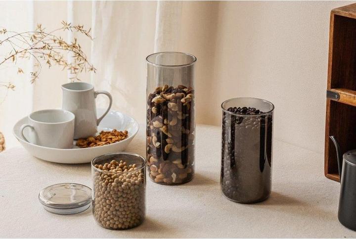 Produktbild Nuts Vorratsdose Glas 850 ml smoke (0.85 l)