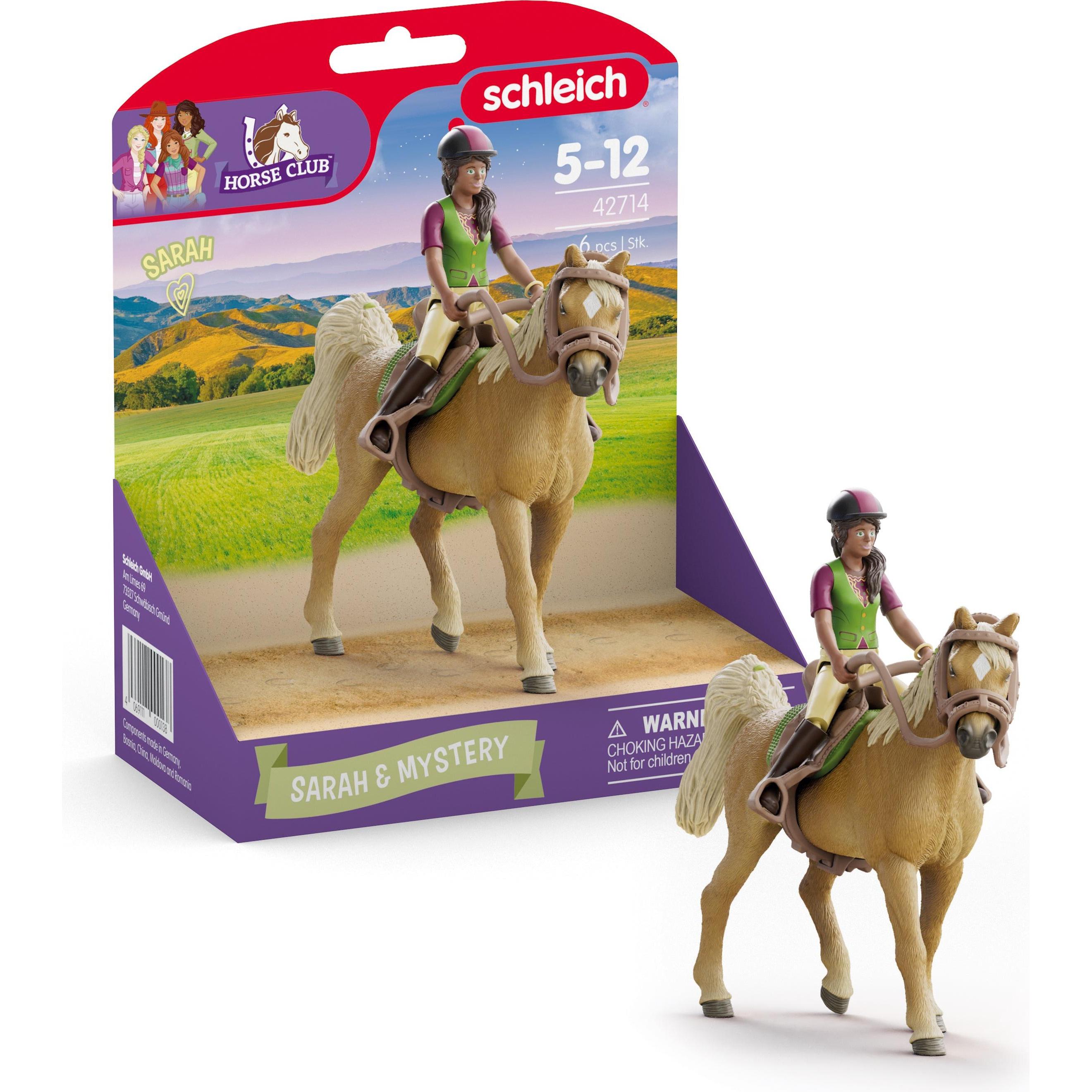 Schleich HORSE CLUB Sarah & Mystery