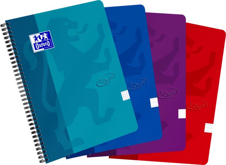 Produktbild Oxford Touch Spiralheft A4 liniert (A4, Liniert, Weicher Einband)
