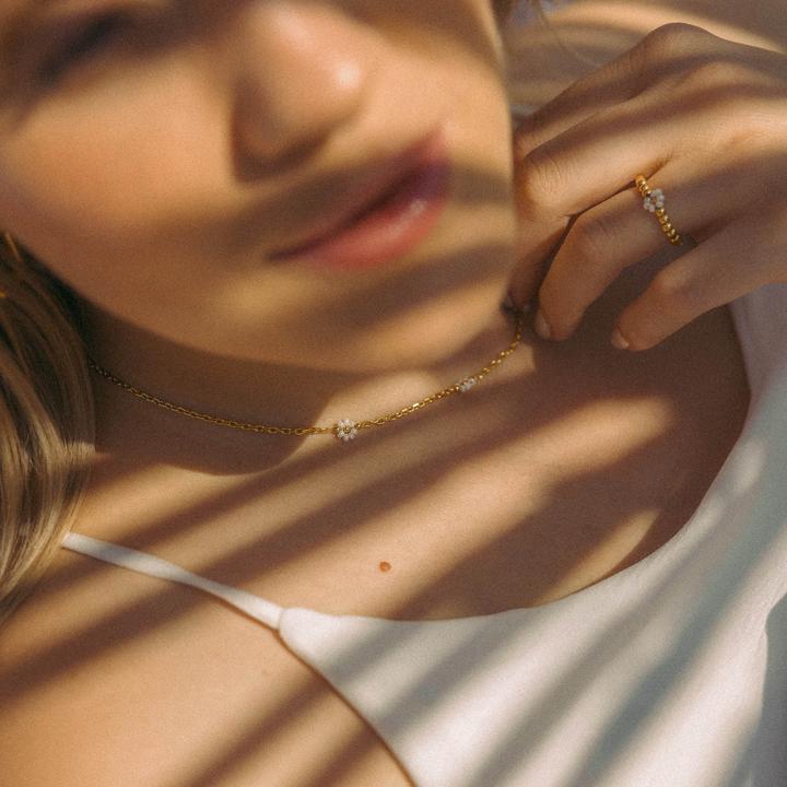 Produktbild Purelei Linen Blossom Anxiety Ring (56, 60)