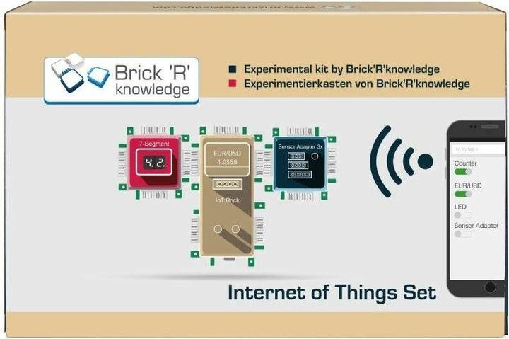 Actual product image Allnet BrickRknowledge Internet of Things Set IoT Espanol Spanish