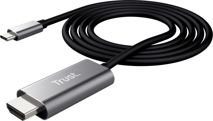 Actual product image Trust USB-C connection cable (1x USB-C™ plug (1.80 m, USB Type C, HDMI, 1.4)