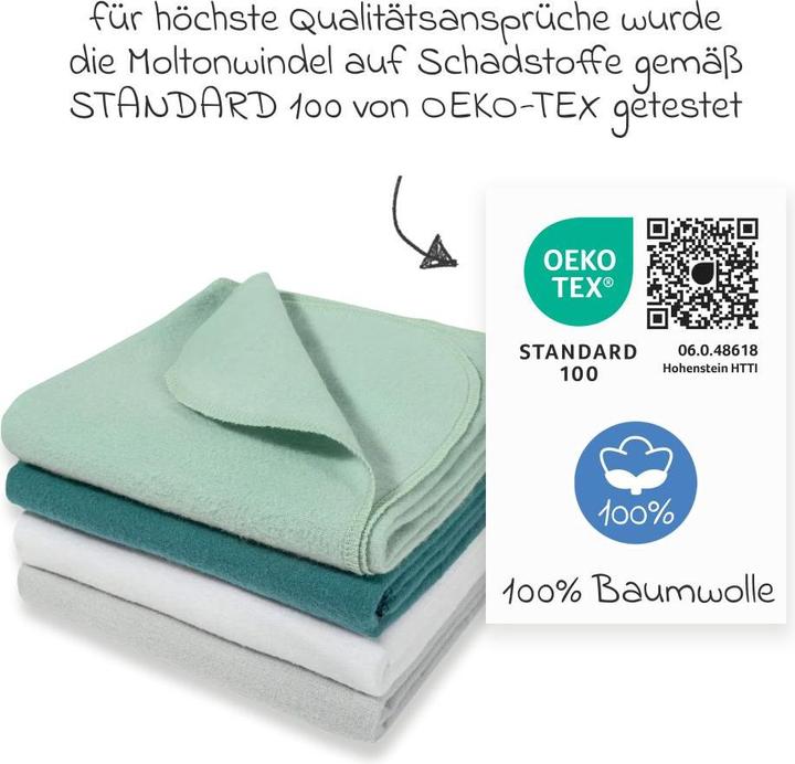 Image du produit Makian Draps molletonnés (80 cm, 80 cm)