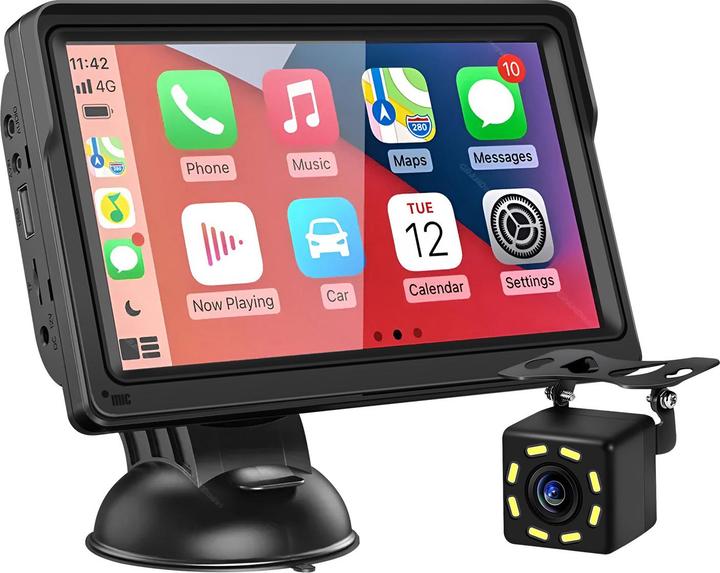 Image du produit Avizar 7" Touchscreen CarPlay Kamera Display (Apple Carplay, Voiture Android)