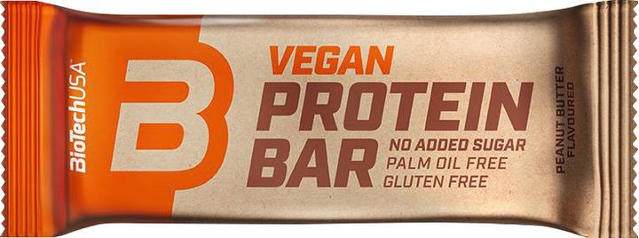 Biotech USA Vegan Protein Bar Peanut Butter 50g (50 g)