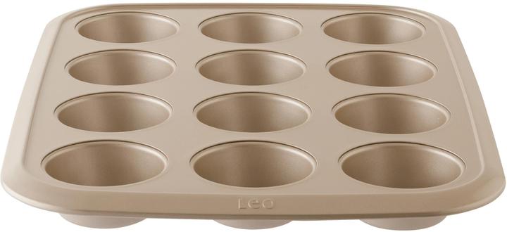 BergHoff Muffin Backform Leo Balance 12 Mulden, Materialtyp (8 cm)