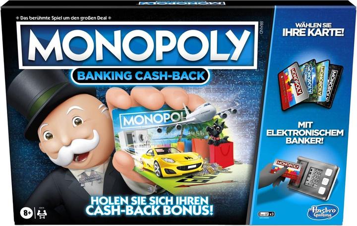 Produktbild Monopoly Banking Cash-Back (Deutsch, 2 - 4 Spieler)
