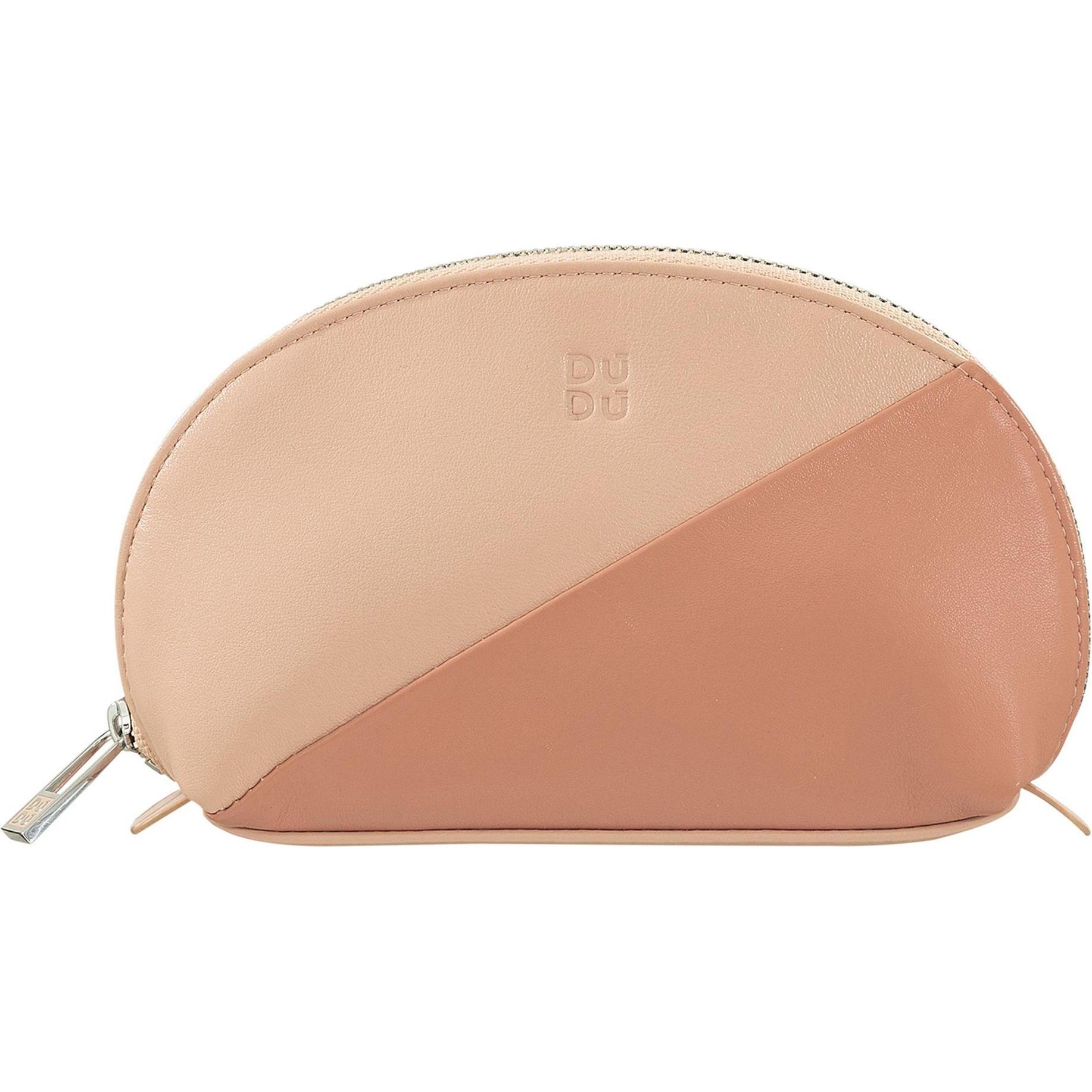 Dudu, Necessaire, Segovia Kosmetiktasche Leder 16 cm, Rosa