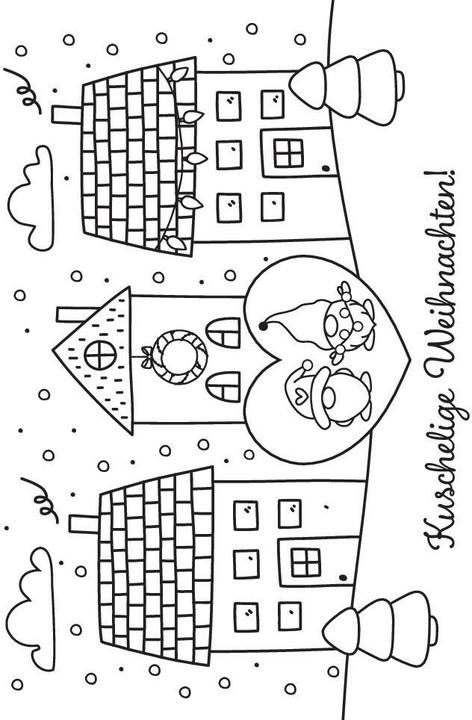 Produktbild Merry Christmas! 20 Ausmal-Postkarten (20 Stk.)