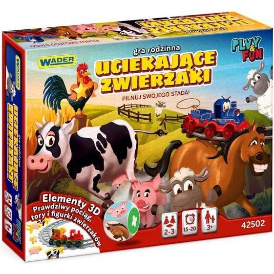 Wader Spiel mit ausser Kontrolle geratenen Haustieren