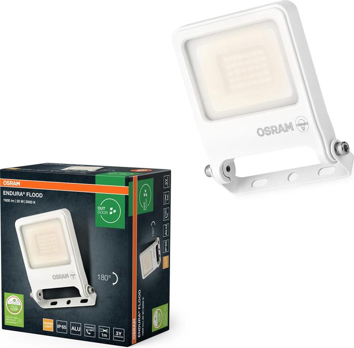 Osram LED Aussenleuchte ENDURA Flood Warm White PCR Warm weiss 4099854486425