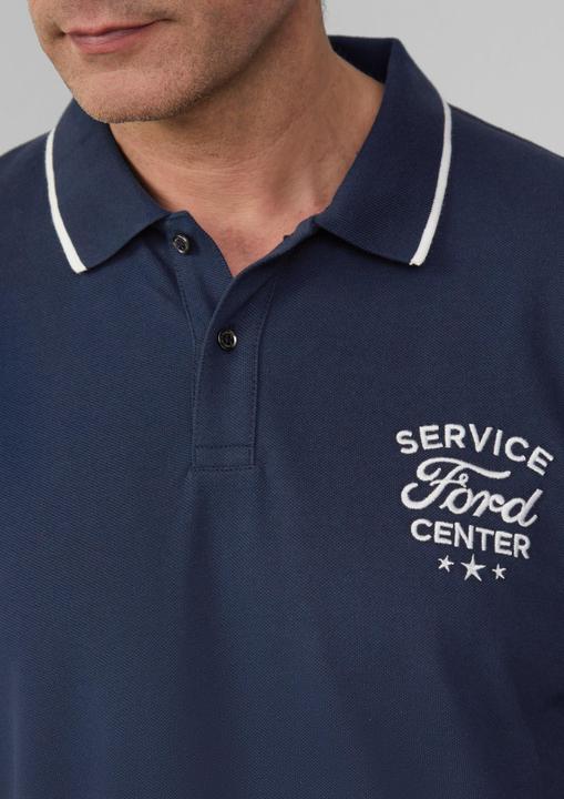 Immagine prodotto S.Oliver Polo-Shirt Poloshirt aus Piqué mit Stickerei und Ford®-Artwork (XXL)