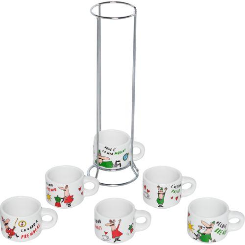 Produktbild Bialetti Set mit 6 Espressotassen (65 ml, 6x)