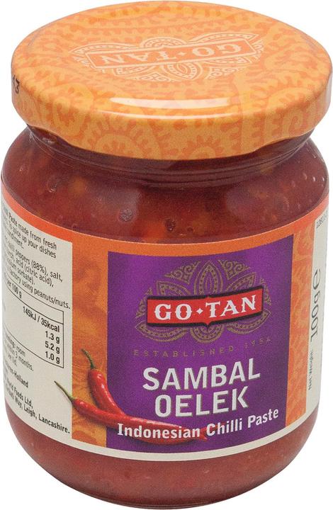 Immagine prodotto Go-Tan Sambal Oelek (pasta di peperoncino) 100g (180 g)