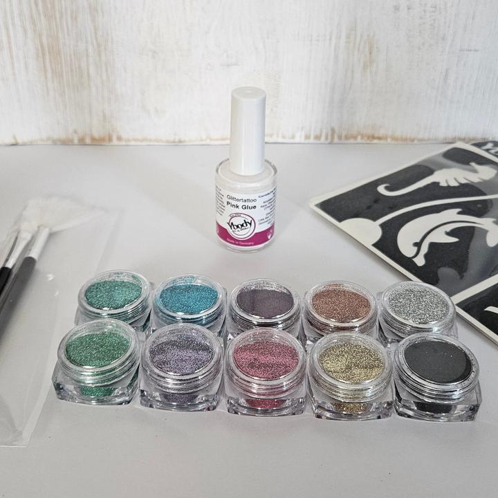 Actual product image Ybody Glitzertattoo Set - Big Party