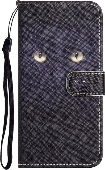 Actual product image Ueli Express iPhone 15 Book Case with Card Pocket Cat Eyes (Apple iPhone 15)