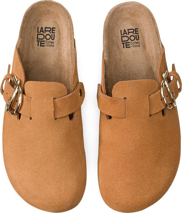 Actual product image La Redoute Collections Suede mules (40)