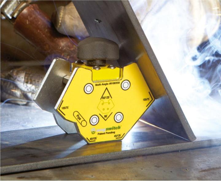 Actual product image Elmag MAGSWITCH Magnetic Welding Angle Mini Multi Angle