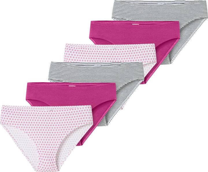 Violett, Weiss, weiss-schwarzgestreift