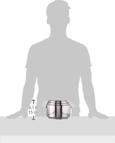 Produktbild de Buyer Twisty Stielkasserolle Induktion 3er-Set (20 cm, Pfannenset + Topfset, Edelstahl)