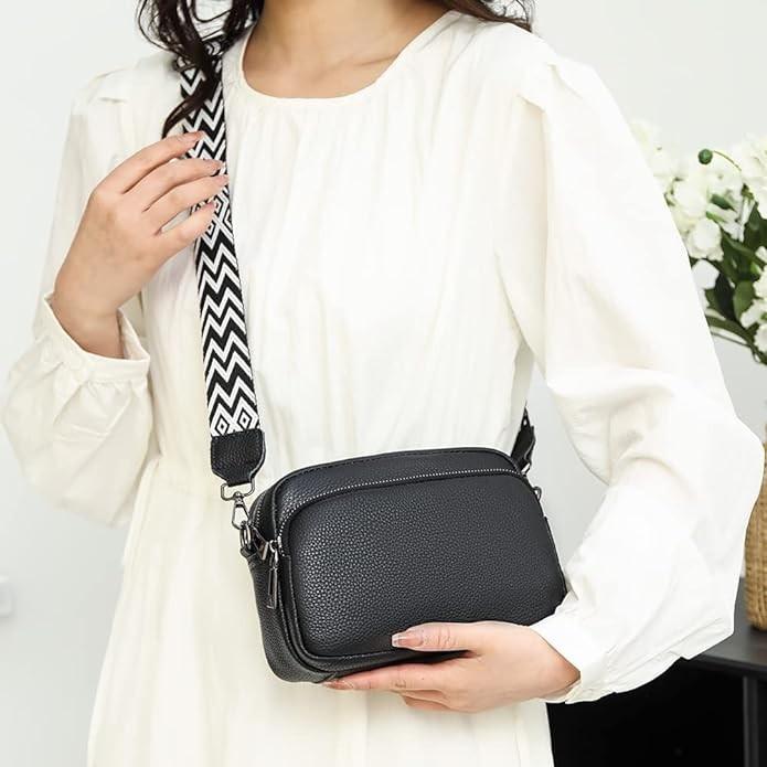 Actual product image Noya Genuine leather shoulder bag Fashion crossbody bag