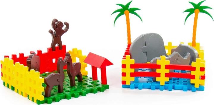 Produktbild Polesie Waffle constructor ZOO, 228 el