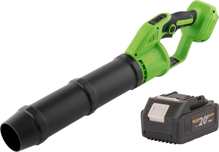 Produktbild Procraft PB24bb Akku Laubbläser 20 V Brushless + 1x Akku 4,0 Ah - ohne Ladegerät (Akkubetrieb, Laubbläser)