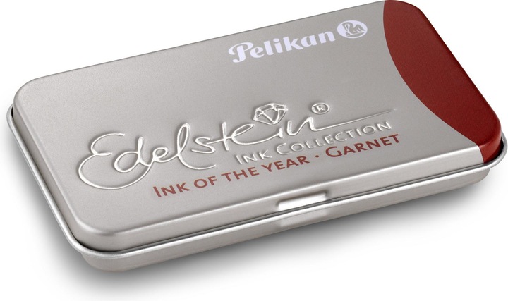 Immagine prodotto Pelikan Cartucce di grande capacità Gem Garnet (cartucce d'inchiostro, Arancia, Rosso)
