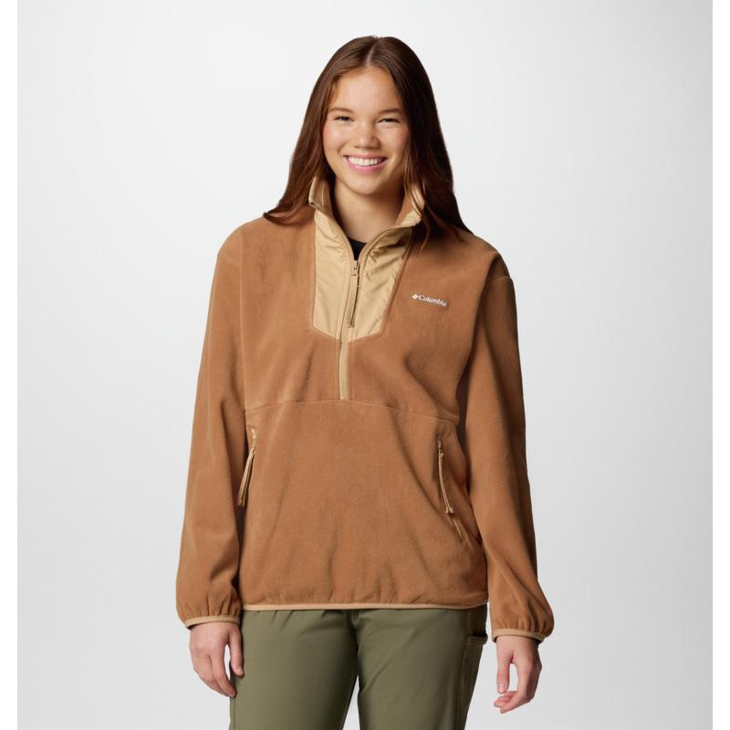 Columbia, Damen, Jacke, Sequoia Grove™ 1/2 Zip Fleece (M), Braun, M