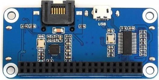 Produktbild WaveShare Ethernet / USB HUB HAT für Raspberry Pi Zero, 1x RJ45, 3x USB